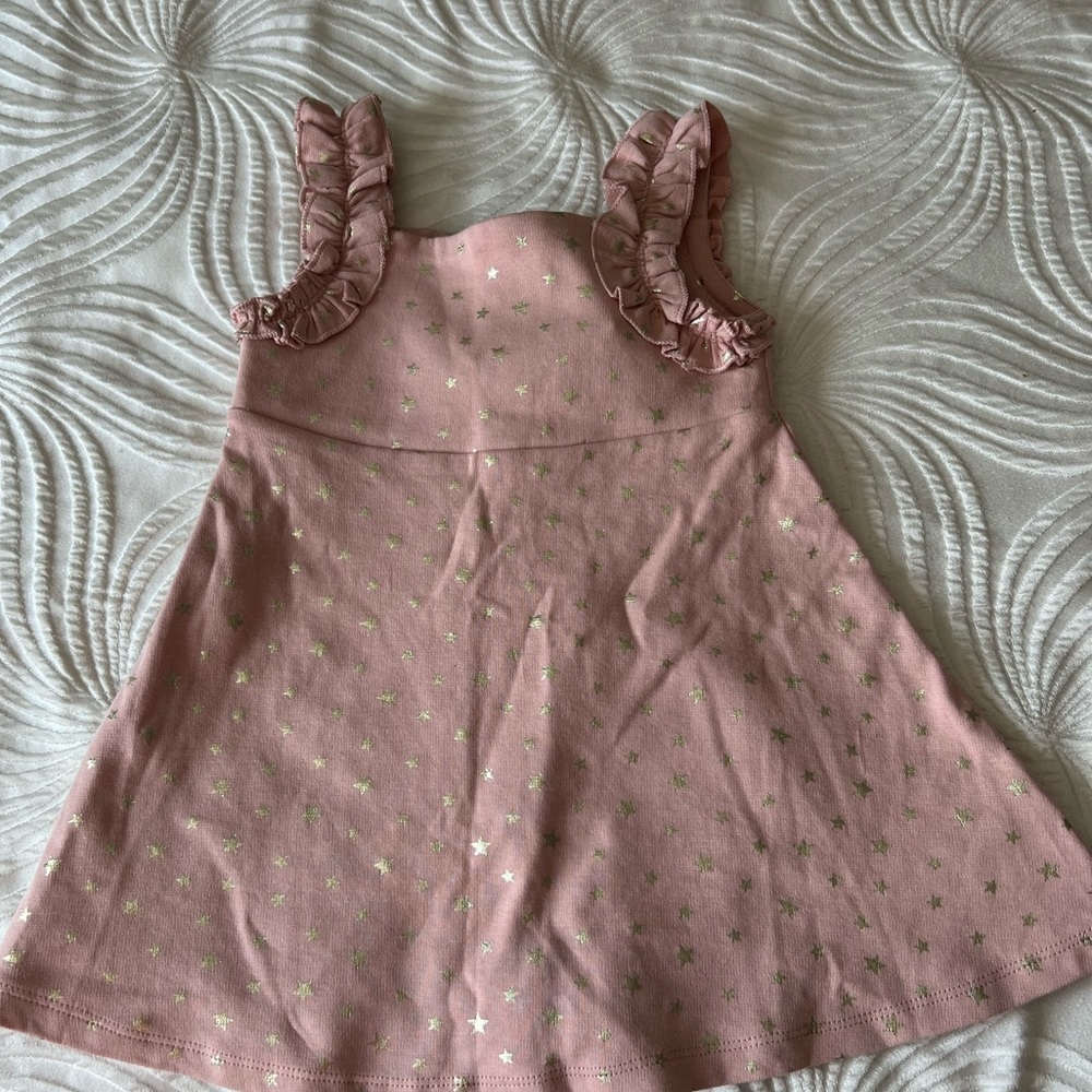 NWT- Rachel Zoe - Toddler Size 2T- Pink with Gold Stars